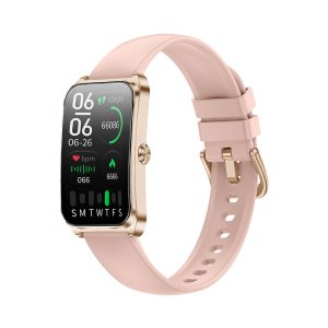 New Arrivals IP68 Waterproof Watch Full Touch Women Sport Bracelet Heart Rate KM98 Smart Watch 2025