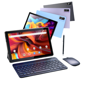 10.1 Inch Octa Core Gaming Tablet for Kids Android WiFi 16GB+512GB 4G Dual SIM 5G with Keyboard and Pen Entertainment